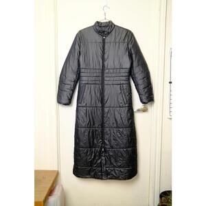 90's Fendi Jeans Puffer Long Trench Coat